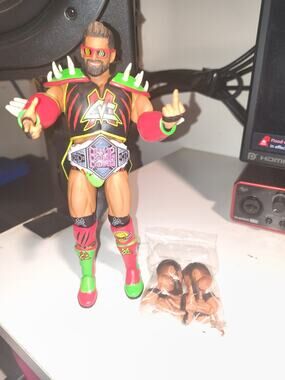 Super 7 Major Wrestling Figure Podcast Wave 2 Matt Cardona With Up Up Down Down